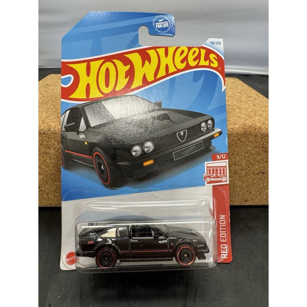 2024 Hot Wheels Red Edition 98/250 Alfa Romeo GTV6 3.0 Target Exclusive 9/12